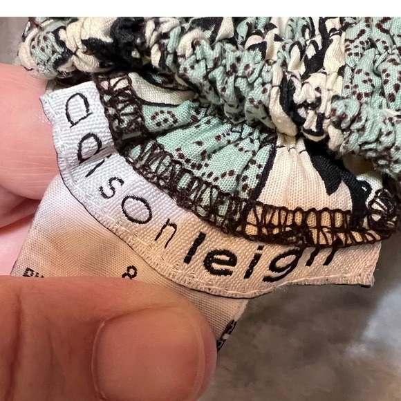 Madison Leigh Sundress Womens 8 Brown Paisley FLoral Midi Casual Boho Cottage - Picture 5 of 16